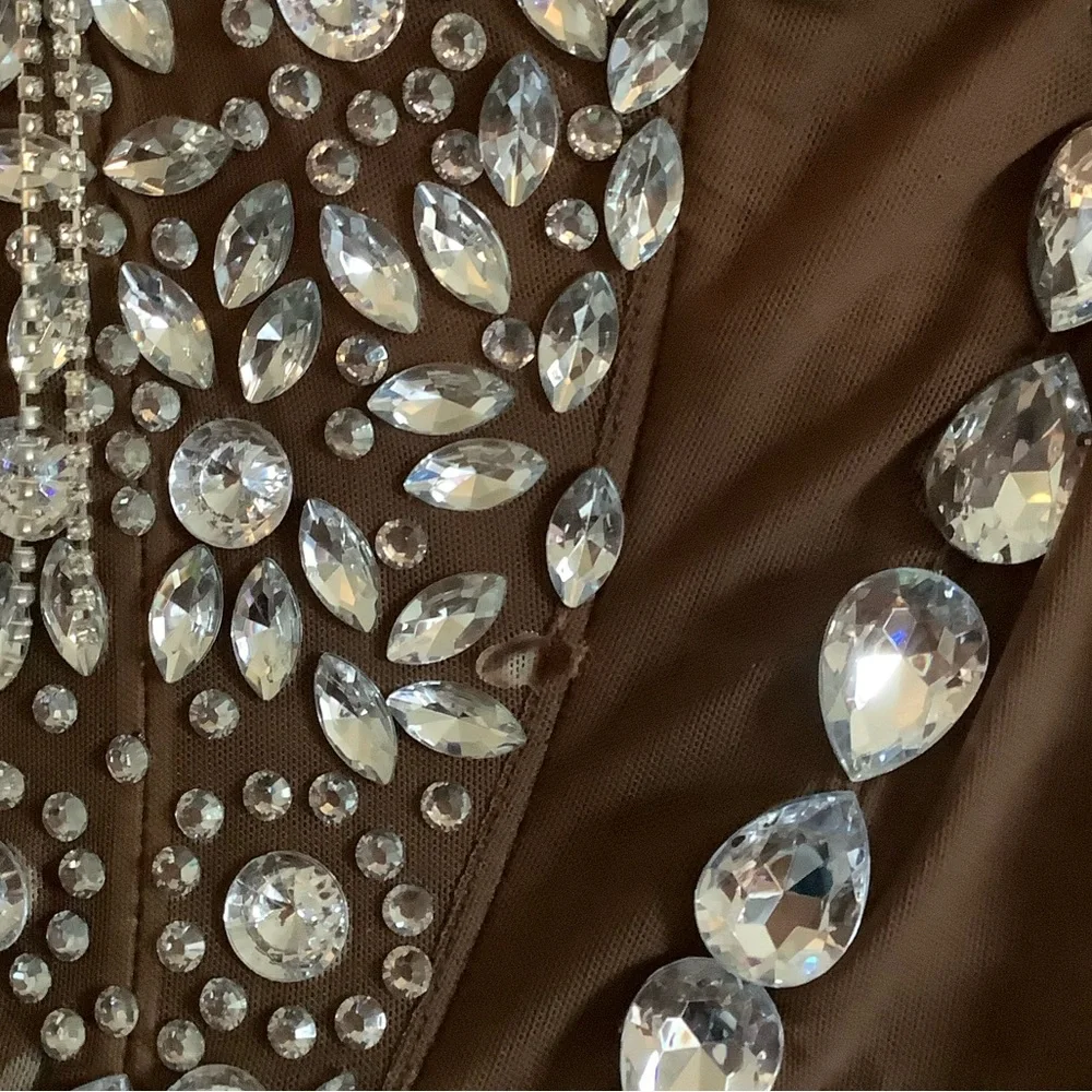 ✨FIRM PRICE✨Bling Strapless dress - Picture 15 of 16